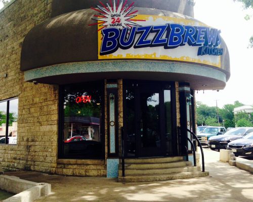 BuzzBrews front door